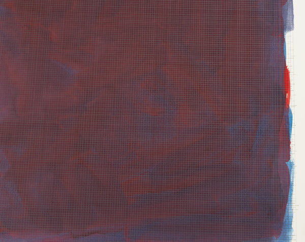 Sol LeWitt, Original Painting Signed 1990 Untitled Gouache on Paper