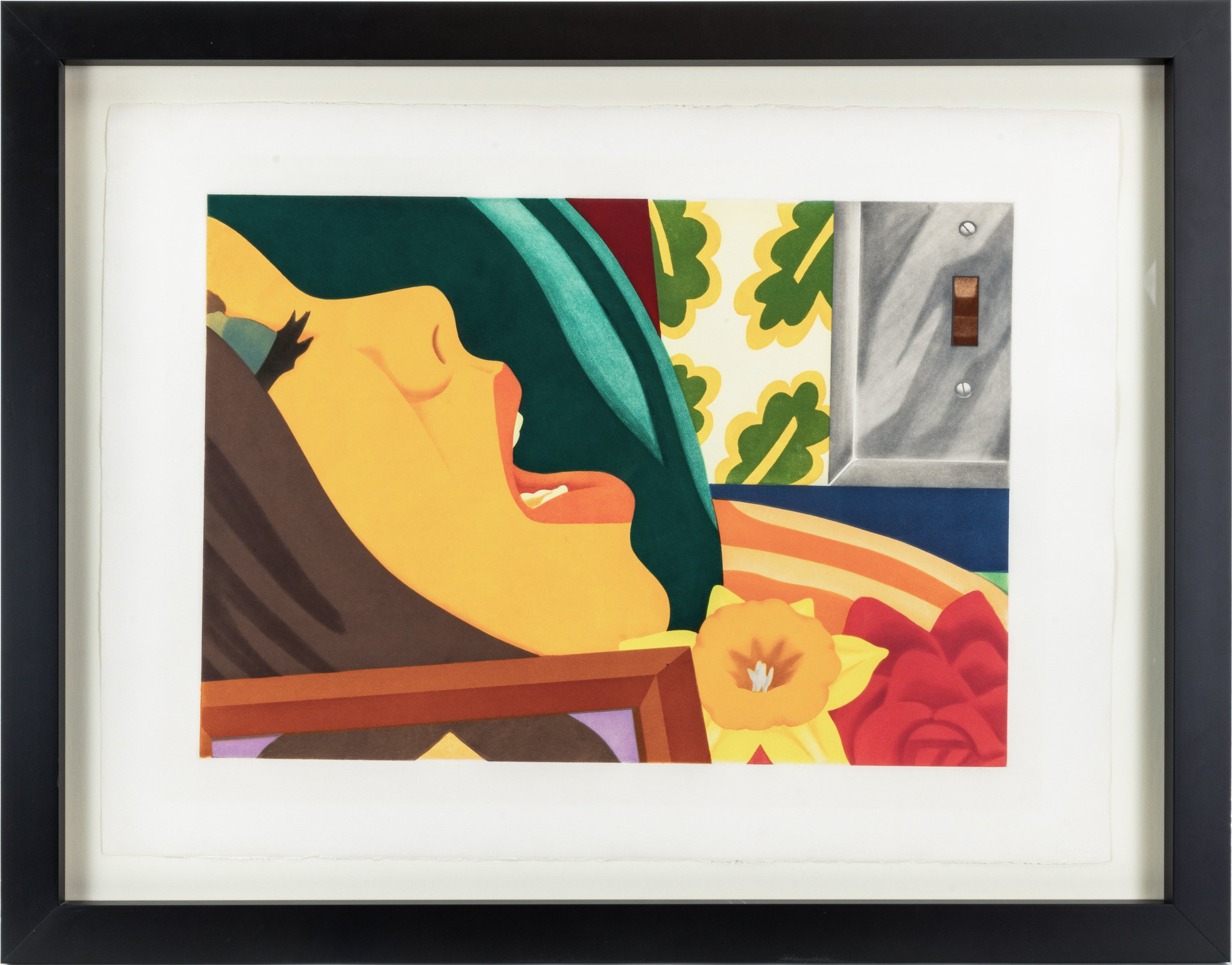 Tom Wesselmann - Bedroom Face Limited Signed Print Stamped