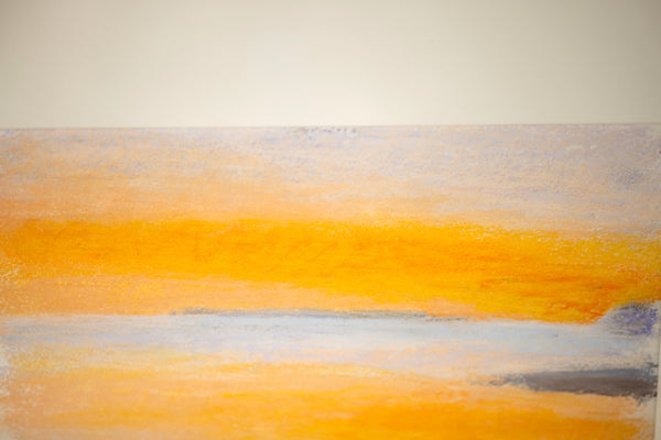 Wolf Kahn Toward Kirk Original 1996 Signed Pastel Landscape