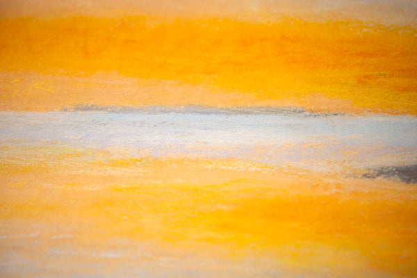 Wolf Kahn Toward Kirk Original 1996 Signed Pastel Landscape