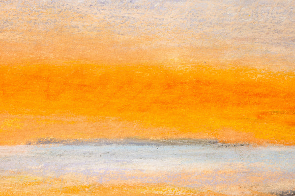 Wolf Kahn Toward Kirk Original 1996 Signed Pastel Landscape