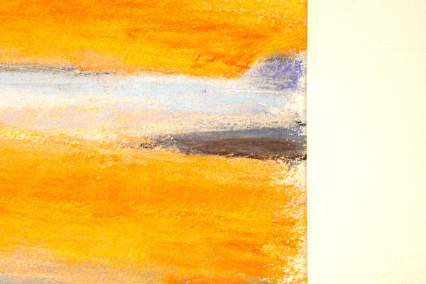Wolf Kahn Toward Kirk Original 1996 Signed Pastel Landscape