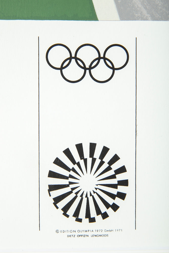 Olympic Games Munich 1972 Poster / Olympische Spiele München, by Olympic Games Munich 1972 Poster / Olympische Spiele München, by