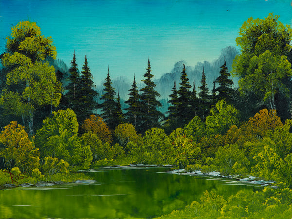 Meadow Lake, Signed Original Painting Contemporary Art