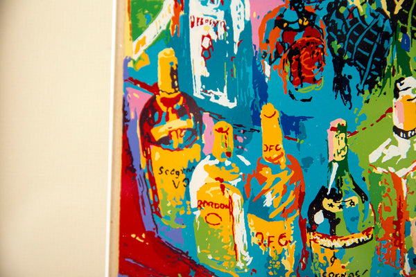 LeRoy Neiman Bar at 21 Limited Signed Painting, Art All Offers Considered