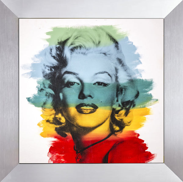 Marilyn Monroe Warhol Famous Assistant Oil Painting Canvas 25 x 30