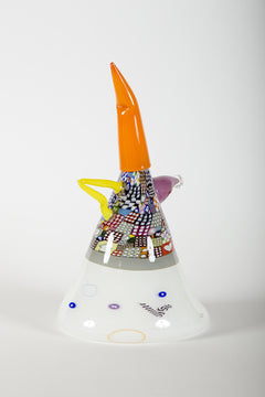 Wizard Large Teapot Glass Sculpture 45k+ Retail Signed Mint