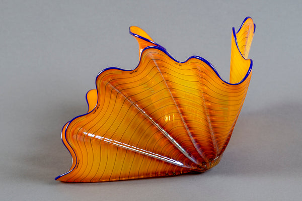 Wild Poppy Persian Set Contemporary Glass Art