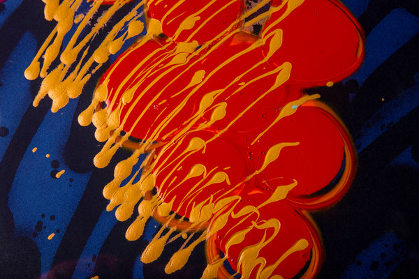 Untitled Serigraph from Chihuly over Venice Handblown Glass Installation Signed Print Contemporary Art