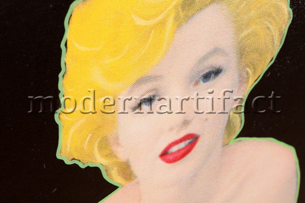 Steve Kaufman Marilyn Monroe Pop Art Original Oil Painting Framed COA Documented