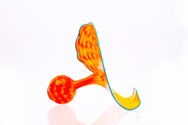 Dale Chihuly Marigold Persian Original Contemporary, Handblown Glass Art