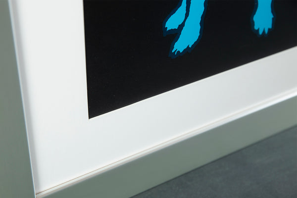 Rodrigue Blue Dog Junkyard Dog Signed Silkscreen Contemporary Art