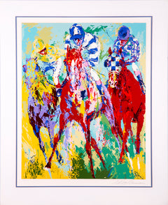 LeRoy Neiman The Finish Limited Edition Signed Serigraph