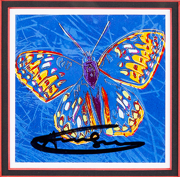 San Francisco Silverspot Hand Signed Endangered Specie Gallery Announcement Invitation