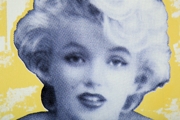 Marilyn Monroe SAK Hollywood Star Large Limited Painting Warhol