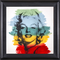 Marilyn Monroe Warhol Famous Assistant Oil Painting Canvas 25 x 30