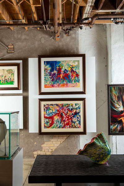 LeRoy Neiman Bar at 21 Limited Signed Painting, Art All Offers Considered