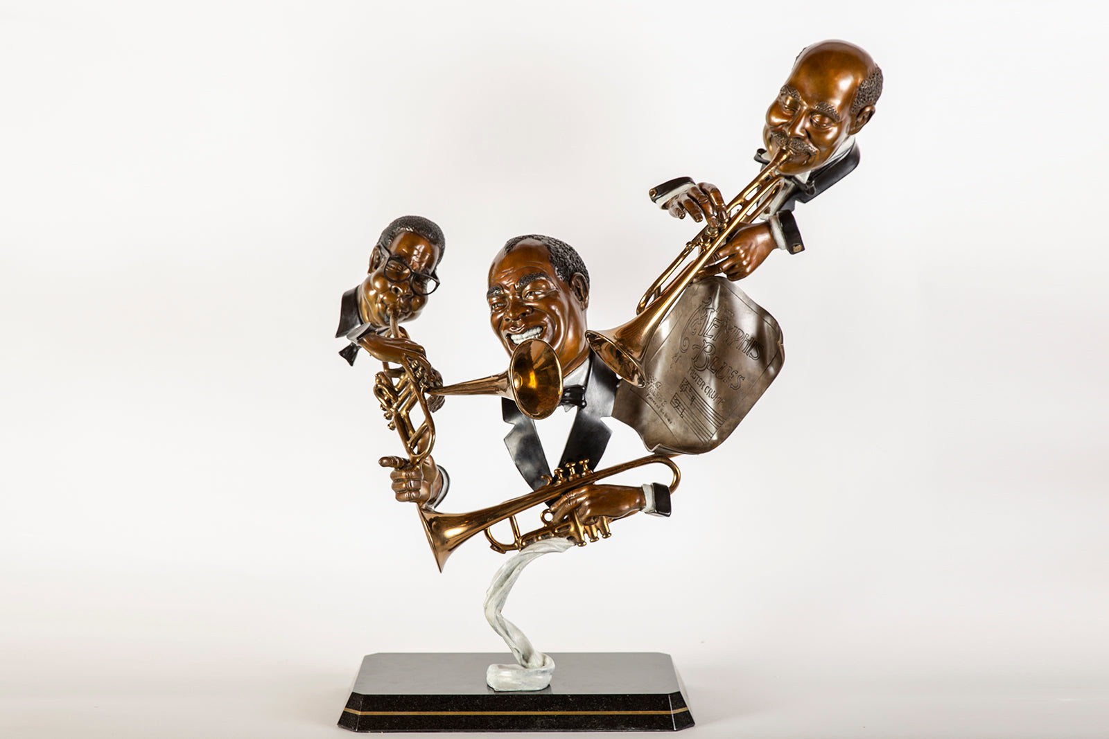 Judie Bomberger (20th C.) 2 Metal Art Sculptures