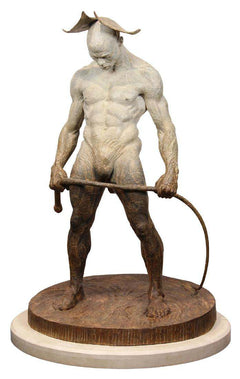 Richard MacDonald Original Bullwhip Bronze Half Life Contemporary Sculpture Art