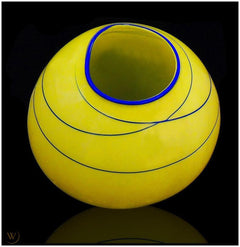 Dale Chihuly Original Citron Basket Contemporary Glass Art