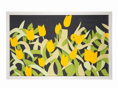 Alex Katz Yellow Tulips Color Screenprint Signed Contemporary Art