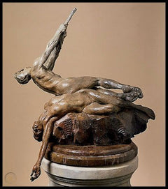 Richard MacDonald Orpheus and Eurydice, Revisited Bronze Sculpture Signed Contemporary Art