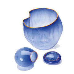 Dale Chihuly Original Paris Blue Basket Contemporary Glass Art