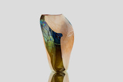 William Morris Glass Shard Vessel Handblown Contemporary Art