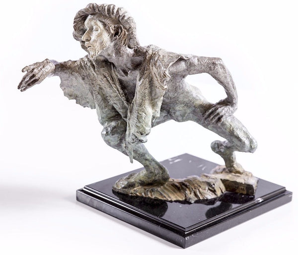 Richard MacDonald La Fuite du Temps Bronze Sculpture Signed Limited Ed. Sold Out
