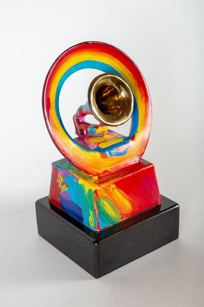 Original Hand Painted Acrylic Grammy Award Trophy Painting Pop Art