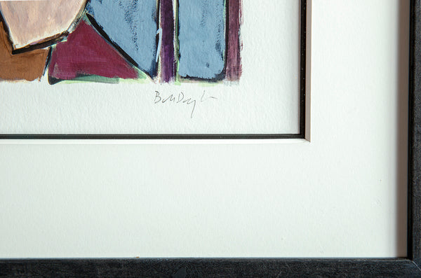 Bob Dylan Man on a Bridge Giclee Print signed - Contemporary Art