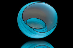 Dale Chihuly Blue Sky Basket Set Sold Out Retired Portland Press Edition Hand Blown Glass