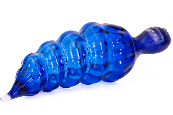 Dale Chihuly Original Cobalt Blue Twist Hand-Blown Glass Chandelier Component