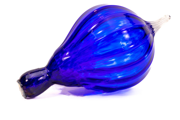 Dale Chihuly Original Cobalt Blue Globe Individual Hand-Blown Glass Chandelier Component