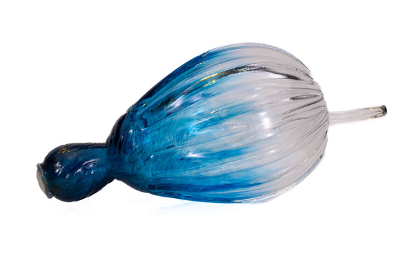 Dale Chihuly Original Paris Blue Globe with Hook Individual Hand-Blown Glass Chandelier Component