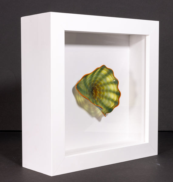 Dale Chihuly Lumière Green Wall Mounted Persian Handblown Glass Art Sculpture