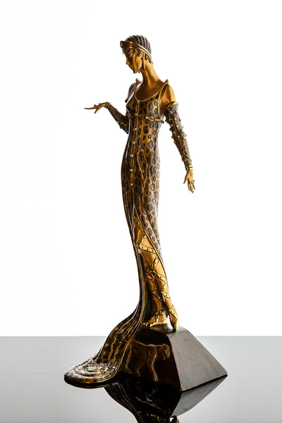 Julietta Bronze Limited Edition Bronze Sculpture Art Deco Museum Condition