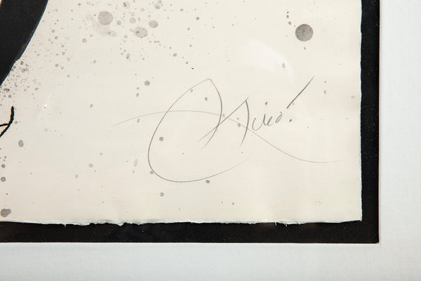 Joan MiroLa Femme Arborescente Aquatint Etching - Signed Authentic Edition  Contemporary Art