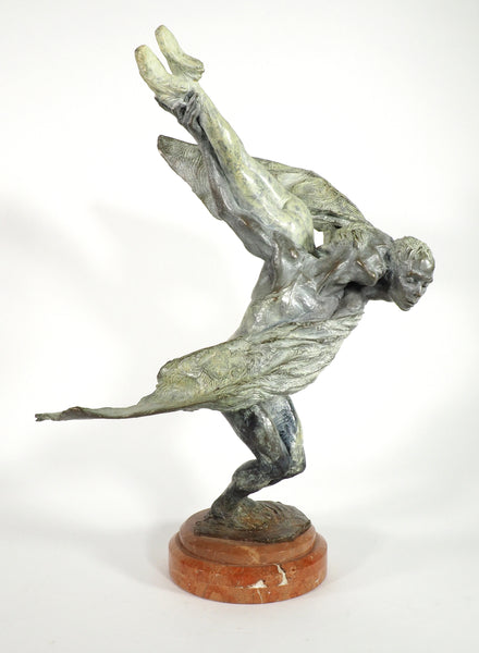 Richard MacDonald Doves Bronze Sculpture Signed Contemporary Art