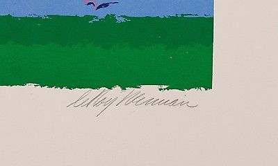 LeRoy Neiman In the Stretch Limited Edition Hand Signed All Offers Considered