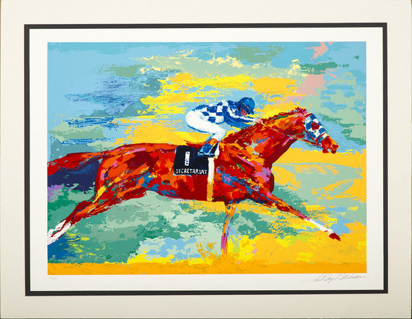 The Great Secretariat Serigraph Signed Limited Edition