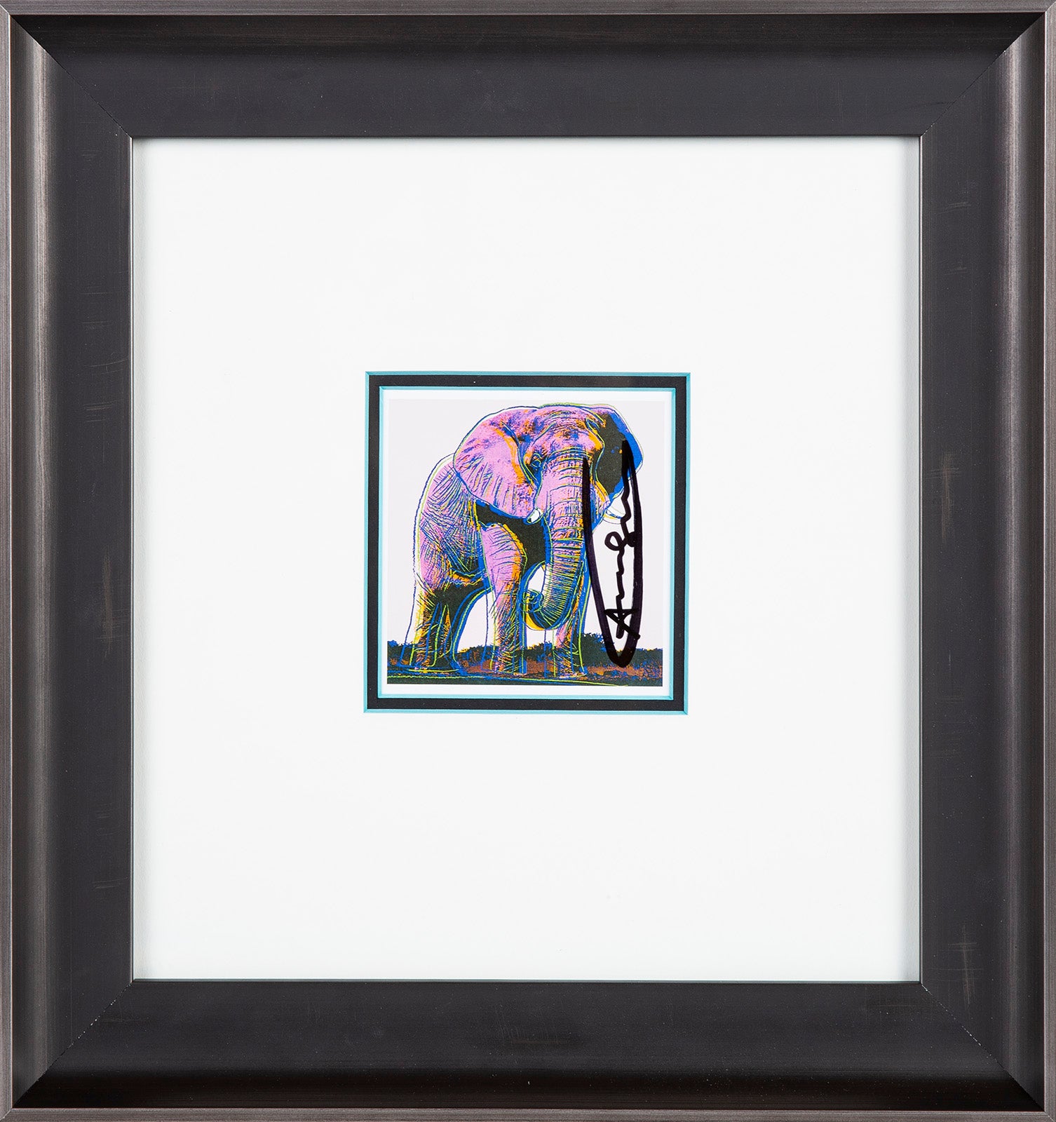 Andy Warhol - African Elephant Endangered Species Announcement