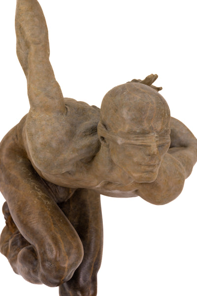 Richard MacDonald Blind Atelier Bronze Sculpture