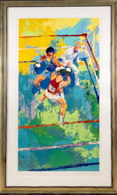 LeRoy Neiman Olympic Boxing Moscow 1980 Limited Signed All Offers Considered