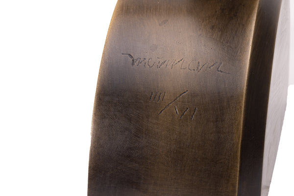 Leonardo Nierman Large 46" Signed Original Bronze Sculpture Rare Edition