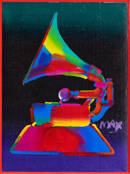 Peter Max Signed Original Painting Grammy Contemporary Art