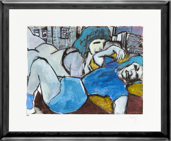 Bob Dylan Two Sisters Signed Giclee Etching - Contemporary Art